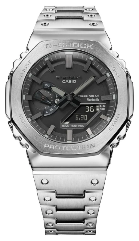 Image of Casio GM-B2100D-1AER Mens G-Shock Bluetooth Full Metal Watch