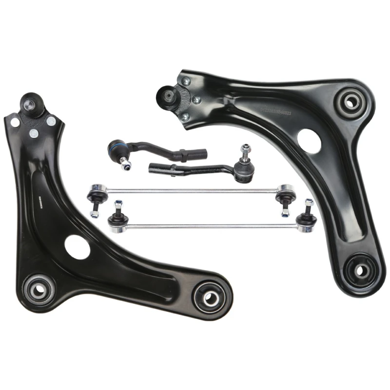 Image of RIDEX 772S0501 Control arm repair kit Front axle both sides, Control Arm Suspension Kit (772)