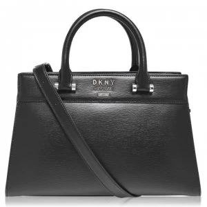 image of DKNY Avast Satchel Bag - Black/Gold BGD