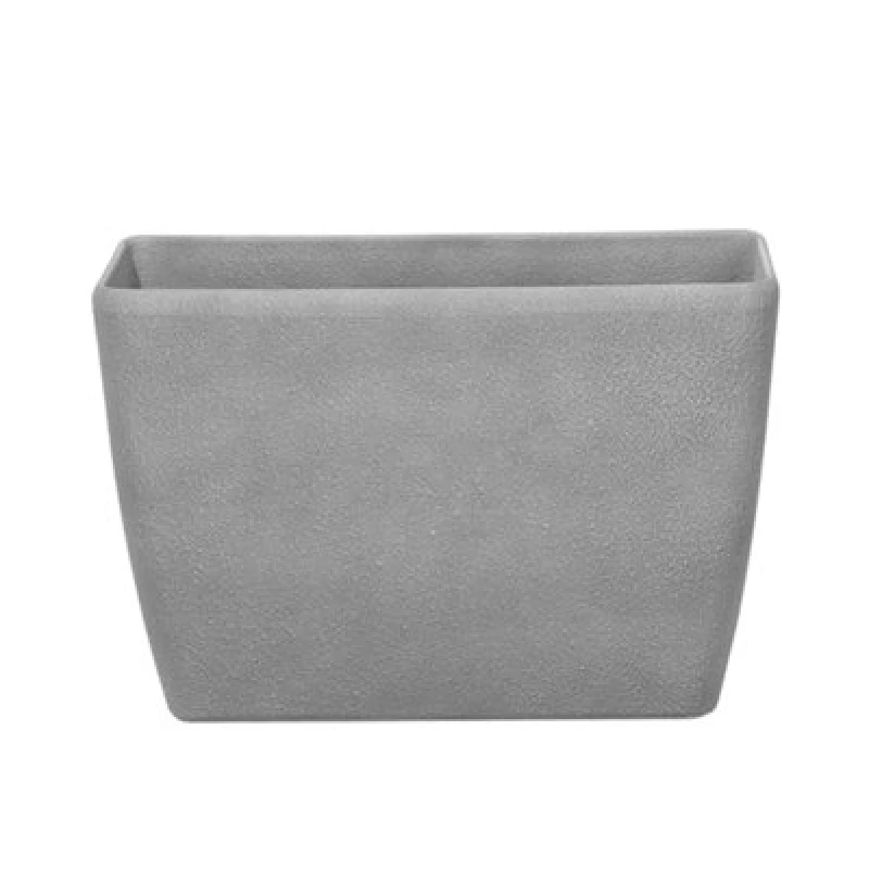 Image of Beliani Plant Pot Baris 60 Cm Light Grey