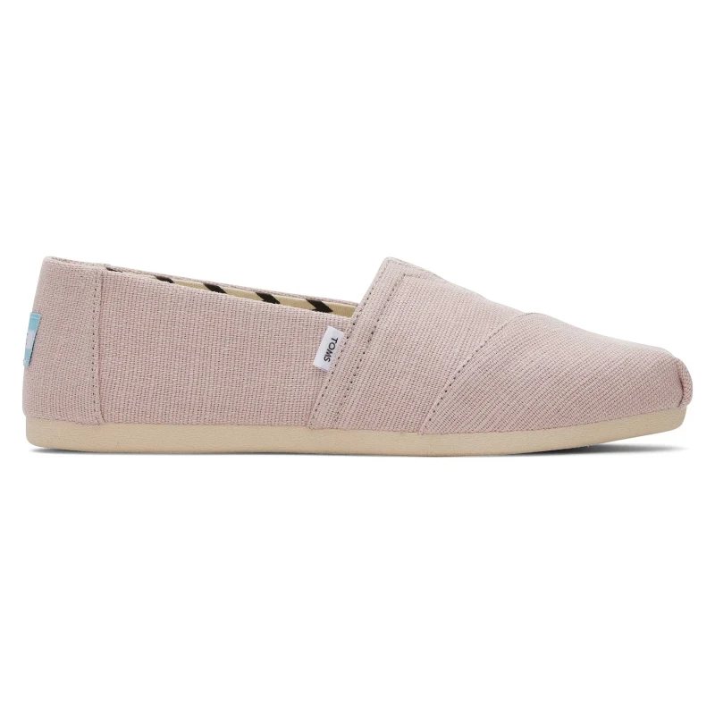 Image of Toms Alpargata Canvas Pumps - Pink Pink 4