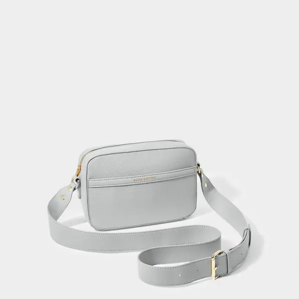 Image of Katie Loxton Grey Cleo Crossbody Bag KLB2836