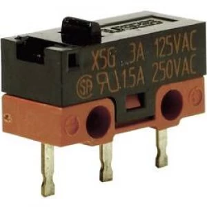 image of Microswitch 250 V AC 1.5 A 1 x OnOn Saia X5G303