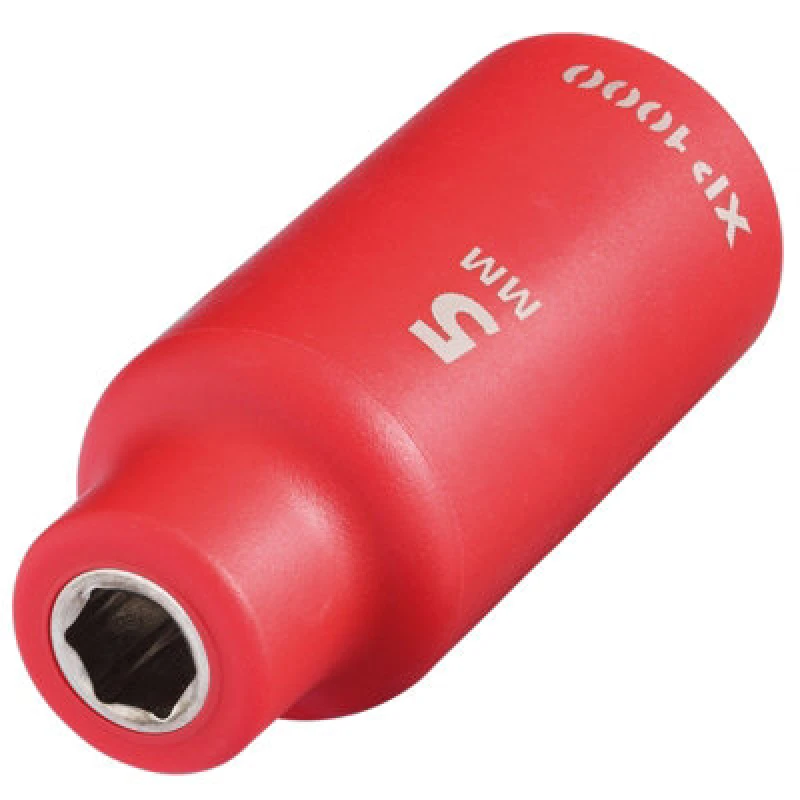 Image of Draper XP1000 1/4" Drive VDE Insulated Hexagon Socket 18653 Drive: 1/4"