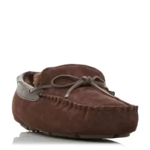 image of Dune London Freeze Slippers - Brown