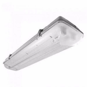 image of Greenhall Lighting Twin T8 LED 22W 240V Low Energy Weatherproof Fitting