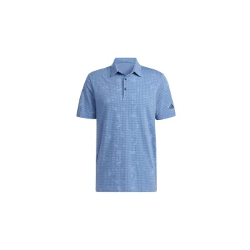 Image of adidas 2021 Night Camo Polo - Foblme/Navy - Xl Size: Xl