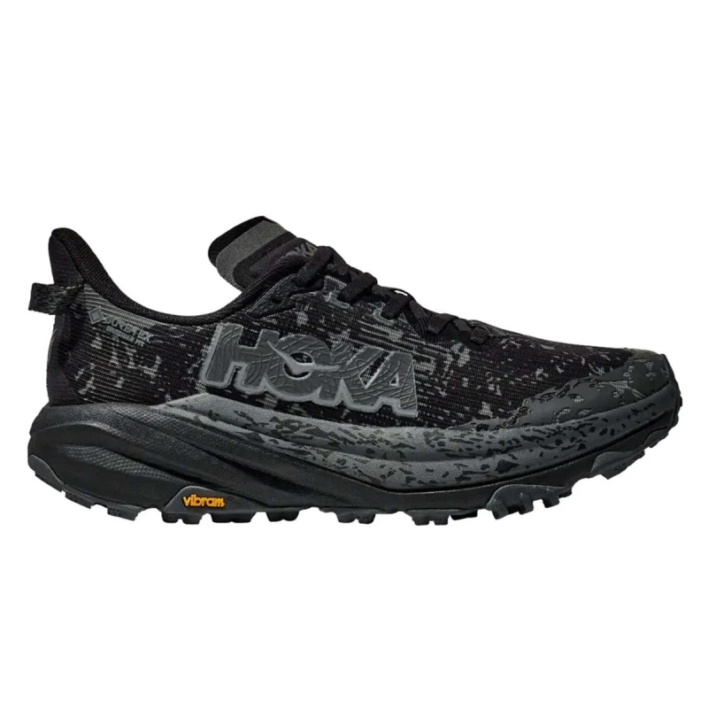 Image of HOKA Hoka Speedgoat 6 GTX Womens Black / Outer Orbit - Black / Standard / 5