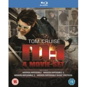 image of Mission Impossible 1-4 Bluray