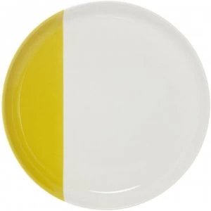 image of Linea Juno Charteruse Dipped Side Plate - Yellow