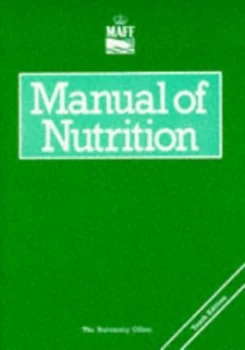 Image of Manual of Nutrition by Great Britain Book