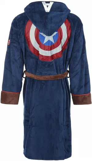 image of Captain America Marvel Civil War Outfit Bathrobe