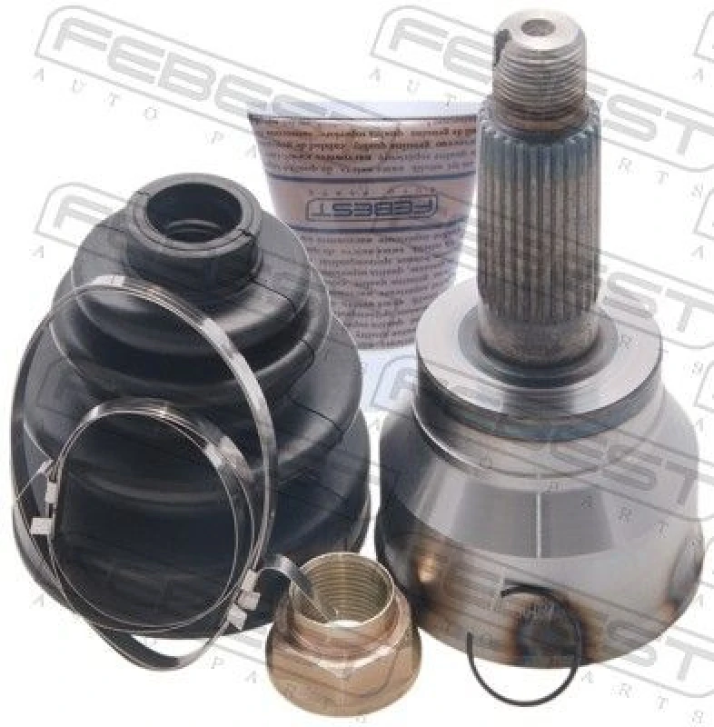 Image of FEBEST 0710-037 CV Joint Front Axle Joint Kit,drive shaft (5)