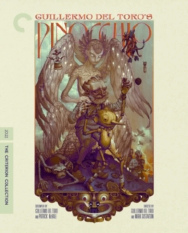 Image of Guillermo Del Toro's Pinocchio - The Criterion Collection Bluray 5060952890918