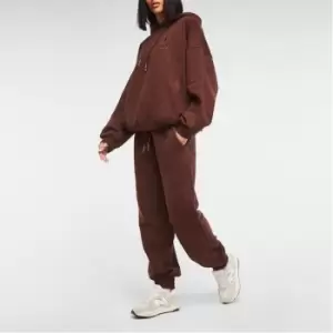 Image of Missguided Re_Styld Embroidered Joggers - Brown