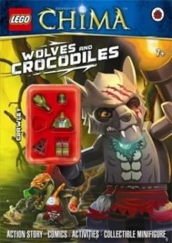 Image of Lego Legends of Chima Wolves and Crocodiles Activity Book with Minifigure Paperback