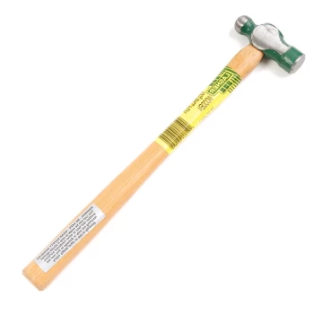 Image of Ball Pein Hammer With Wooden Shaft - 100G (3.5Oz)
