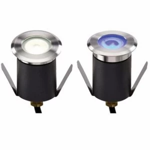 Image of KnightsBridge IP65 1W LED Mini Walk and Drive Over Ground Light - White