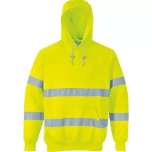 Image of Portwest B304ORRXXXL - sz Hi-Vis Hooded Sweatshirt - Orange