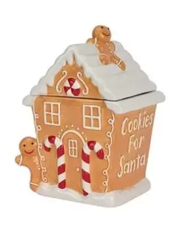 image of Very Home Gingerbread Ceramic Cookie Jar