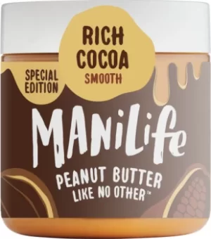 Image of ManiLife Rich Cocoa Smooth Peanut Butter 295g