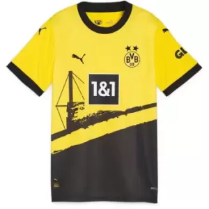 image of Puma Borussia Dortmund Home Jersey 2023 2024 Junior - Yellow