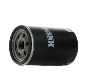 Image of HENGST FILTER Oil filter H14W23 Engine oil filter FORD,MAZDA,JEEP,Fiesta Mk6 Schragheck (JA8, JR8),Fiesta Mk5 Schragheck (JH1, JD1, JH3, JD3)
