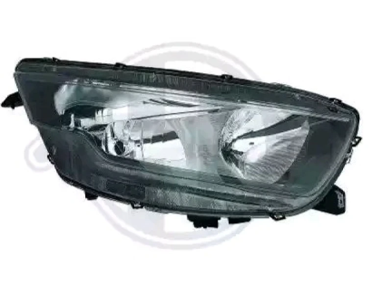 Image of DIEDERICHS 3590981 Headlights H1/H7, Left, with motor for headlamp levelling Headlight (259)