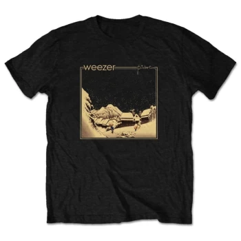 image of Weezer - Pinkerton Unisex Medium T-Shirt - Black