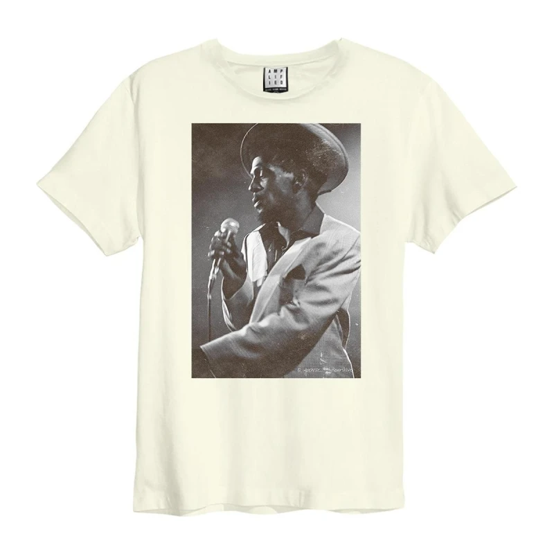 Image of Amplified Amplified Men Joe Wise Gregory Isaacs T-Shirt in White Size: X-Small White XS Male 5063238001800