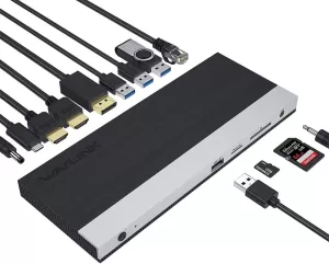 image of 2-Power USB Type-C Docking Station + PD & MST