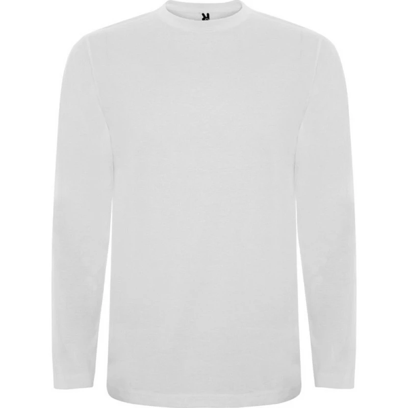 Image of ROLY ROLY Men Extreme Long-Sleeved T-Shirt in White Size: Small White S Male 5063470972753