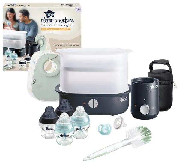 Tommee Tippee New Complete Feeding Kit Black