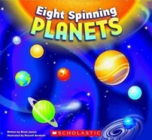 Image of 8 spinning planets by Brian James