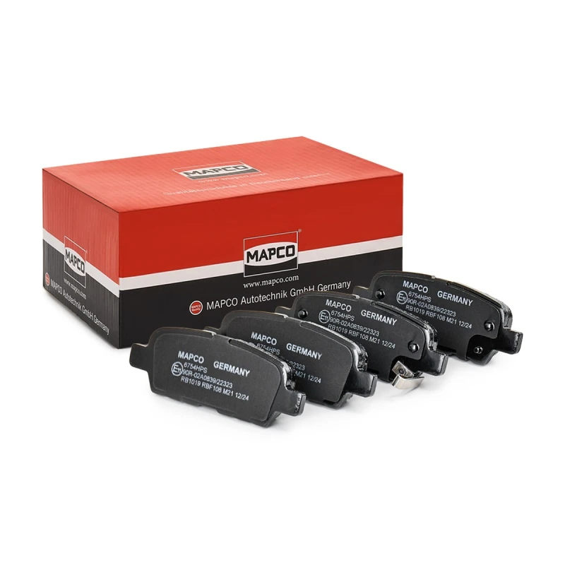 Image of Brake pad set MAPCO 6754HPS
