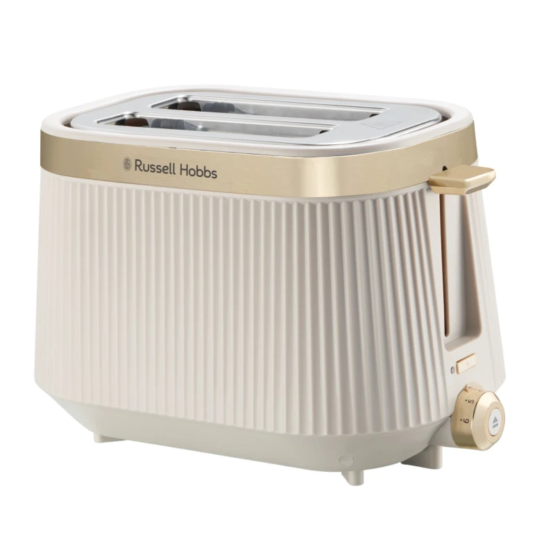 Image of Russell Hobbs Russell Hobbs 26761 Bronte 2 Slice Toaster - Stone