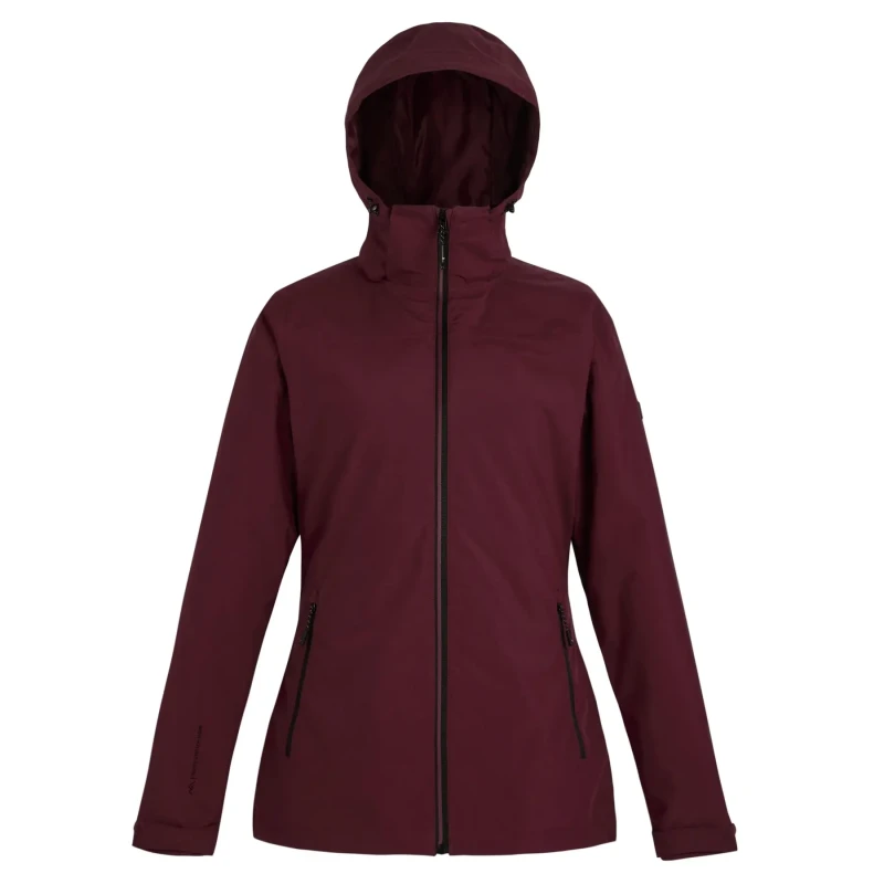 Image of Womens 3-in-1 waterproof jacket Regatta Corviver Rouge Female 46