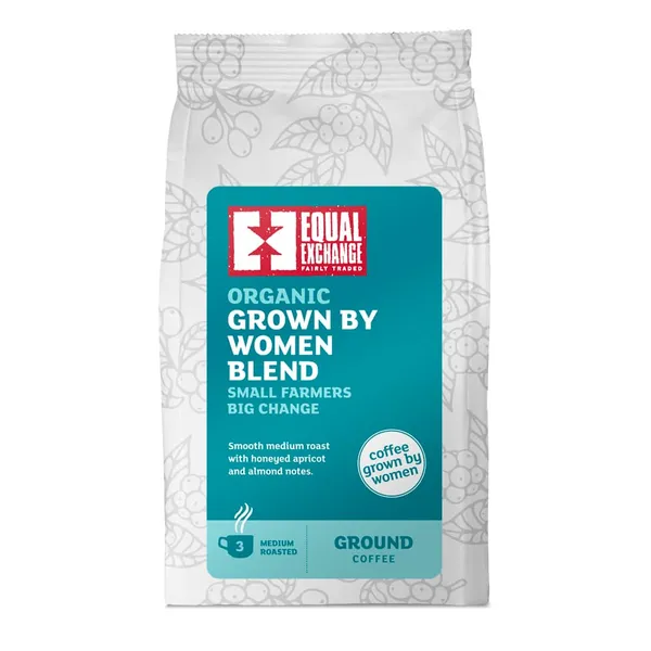 Image of Equal Exchange Organic Grown By Women Ground Coffee 227g