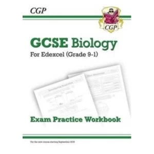 Image of New Grade 9-1 GCSE Biology: Edexcel Exam Practice Workbook by CGP Books (Paperback, 2016)