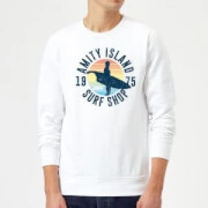 image of Jaws Amity Surf Shop Sweatshirt - White - L