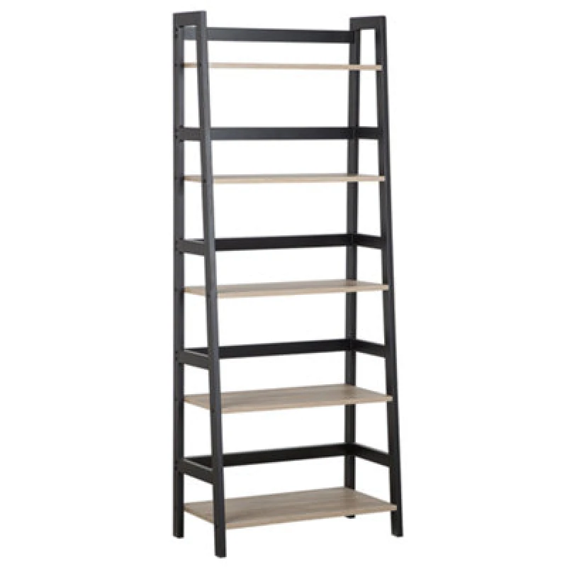 Image of Beliani 5 Tier Shelving Unit Croydon 163cm Black