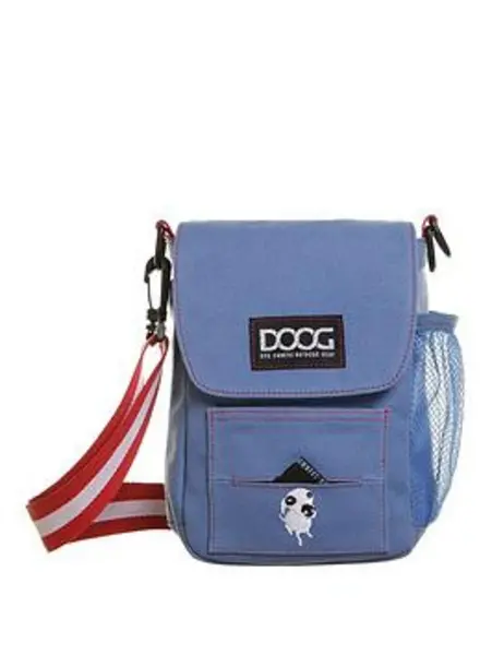 image of Doog Dog Walking Shoulder Bag- Blue Blue RVW97 Unisex