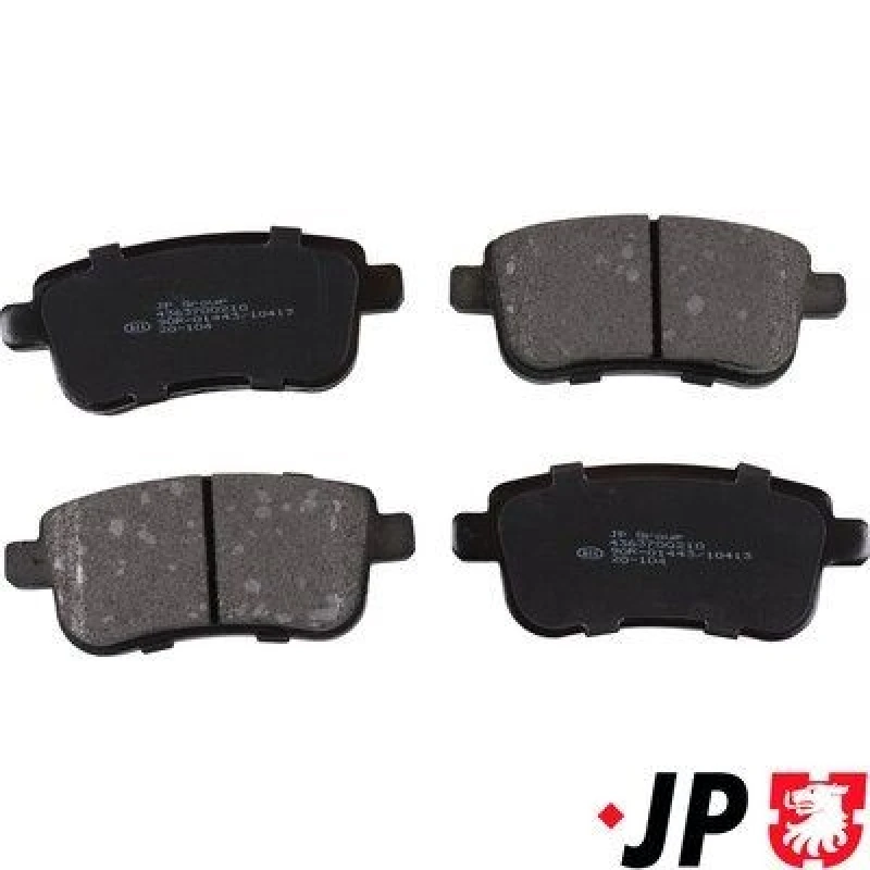 Image of JP GROUP Brake pad set JP GROUP 4363700210