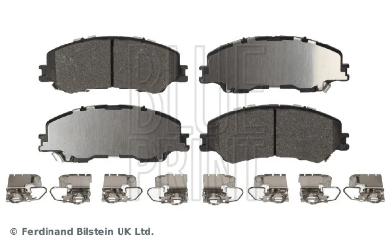 Image of Blue PRINT Brake pad set Blue PRINT ADBP420135
