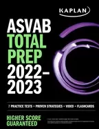 Image of asvab total prep 20222023 7 practice tests proven strategies video flashcar