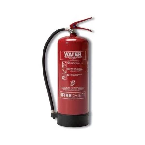 Image of IVG Security 9.0 ltr Firechief Water Fire Extinguisher for Class A Fires
