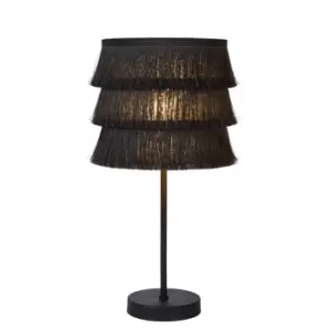 Image of Extravaganza Togo Retro Table Lamp - Ø18cm - 1xE14 - Grey