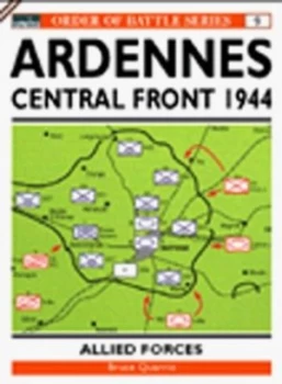 Image of The Ardennes Offensive. Vii Us Corps and Viii Us Corps Central Sector by Bruce Quarrie Paperback