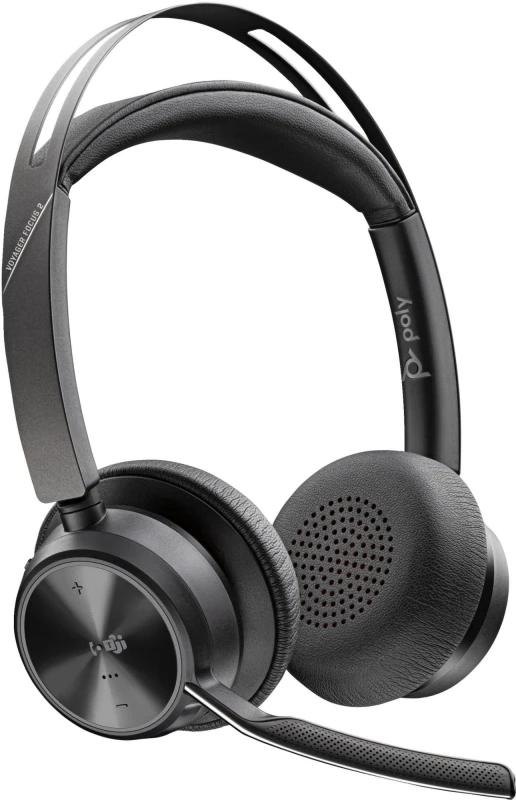 Image of HP Poly Voyager Focus 2 - Customer Special 1 - headset - on-ear - Blue