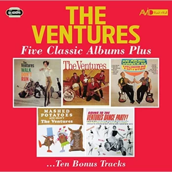 Image of The Ventures - Five Classic Albums Plus CD